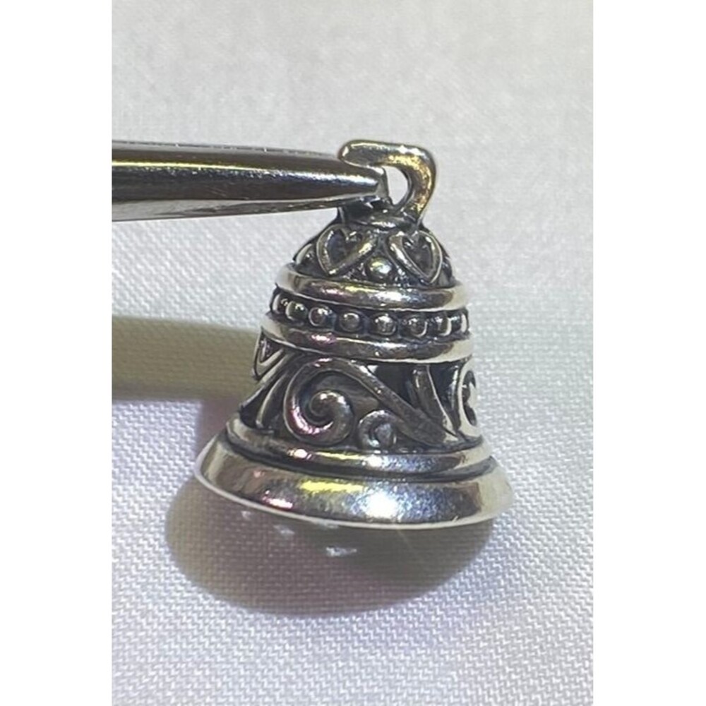 James Avery, Ringing Love Song Bell, RETIRED, RARE, Sterling Silver Charm, # 79